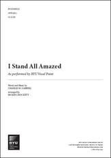 I Stand All Amazed SATB choral sheet music cover